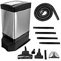 Euro-Pro Stainless Steel Central Vacuum and Garbag