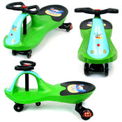Green Kitty Wiggle Ride-on Car