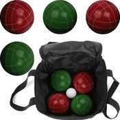 Full Size Premium  Bocce Set with Easy Carry Nylon
