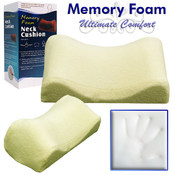 Memory Foam Contoured Neck Cushion