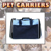 Large Soft Sided Nylon Pet Carrier - Great for sma