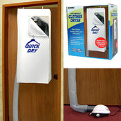 Over The Door Clothes Dryer with Gentle Heater Blo