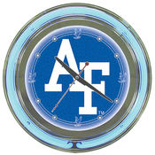 Air Force Neon Clock - 14 inch Diameter