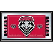 University of New Mexico Logo and Mascot Framed Mi