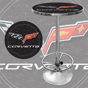 Corvette C6 Pub Table - Black