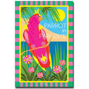 Parrot in Paradise by Grace Riley - 24 x 32