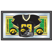 University of Iowa Football Framed Jersey Mirror