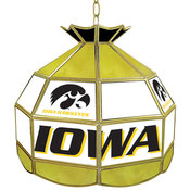 University of Iowa Stained Glass Tiffany Lamp - 16