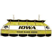 Customized University of Iowa 40 Inch Stained Glas