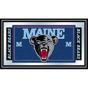 University of Maine Logo and Mascot Framed Mirror