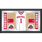 Ohio State Basketball Framed Jersey Mirror