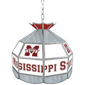 Mississippi State U Stained Glass Tiffany Lamp - 1