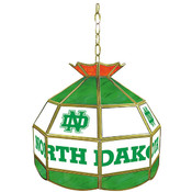 U of North Dakota Stained Glass Tiffany Lamp - 16
