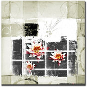Abstract Flower II by Miguel Paredes-18x18 Canvas