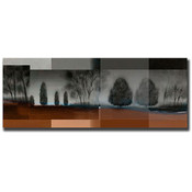 Gray Mist by Miguel Paredes-10x24 Ready to Hang Ca