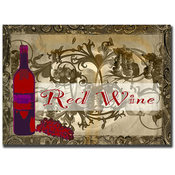 Red Wine by Miguel Paredes-18x24 Ready to Hang Can