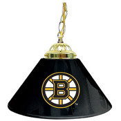 NHL Boston Bruins 14 Inch Single Shade Bar Lamp
