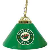 NHL Minnesota Wild 14 Inch Single Shade Bar Lamp
