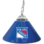 NHL New York Rangers 14 Inch Single Shade Bar Lamp