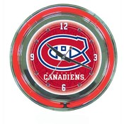 NHL Montreal Canadians Neon Clock - 14 inch Diamet