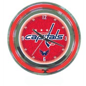 NHL Washington Capitals Neon Clock - 14 inch Diame