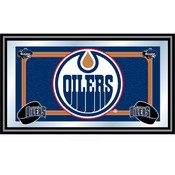 NHL Edmonton Oilers Framed Team Logo Mirror