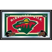 NHL Minnesota Wild Framed Team Logo Mirror