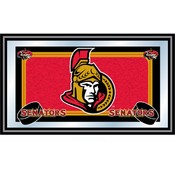 NHL Ottawa Senators Framed Team Logo Mirror