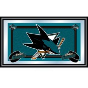 NHL San Jose Sharks Framed Team Logo Mirror