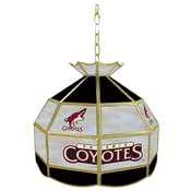 NHL Phoenix Coyotes Stained Glass Tiffany Lamp - 1