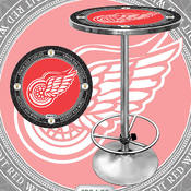 NHL Vintage Detroit Redwings Pub Table