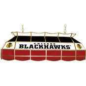 NHL Chicago Blackhawks Stained Glass 40 inch Light