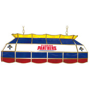 NHL Florida Panthers Stained Glass 40 inch Lightin
