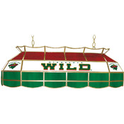 NHL Minnesota Wild Stained Glass 40 inch Lighting