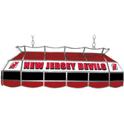 NHL New Jersey Devils Stained Glass 40 inch Lighti