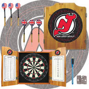 NHL New Jersey Devils Dart Cabinet includes Darts
