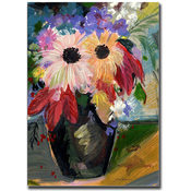 Harvest Bouquet by Sheila Golden-18x24 Ready to Ha