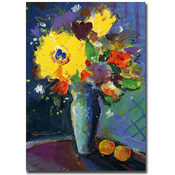Two Apricots by Sheila Golden-35x47 Ready to Hang