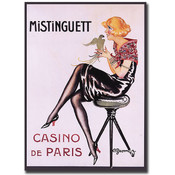 Mistinguett Casino de Paris by Charles Gesmar-Canv