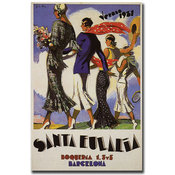Verano Santa Eulalia-Gallery Wrapped 24x32 Canvas