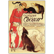 Clinique Cheron by Theophile A. Steinlen-Framed 16