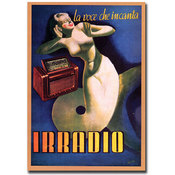 Irradio by Gino Boccasille-Gallery Wrapped 18x24 C