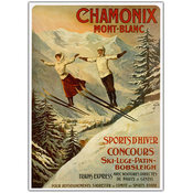 Chamonix Mont Blanc by Francisco Tamanjo-Framed 24