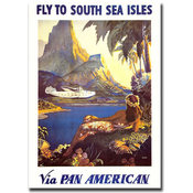 South Sea by Paul Lawler-Gallery Wrapped 18x24 Can