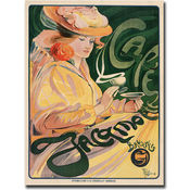 Cafe Jacqmoette by Fernand Toussaint-Gallery Wrapp