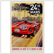 24 Dumans by Beligond-Framed 35x47 Canvas Art