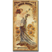 Champagne Louis Royer-Gallery Wrapped 24x47 Canvas