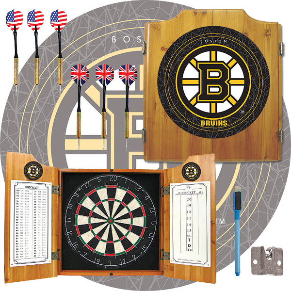 Nhl Boston Bruins Dart Includes Darts And Shufflevine
