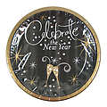 Brand Name New Year 8 Pack Paper Plate 8.75"