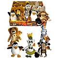 6" Madagascar 2 Beanies in Display
